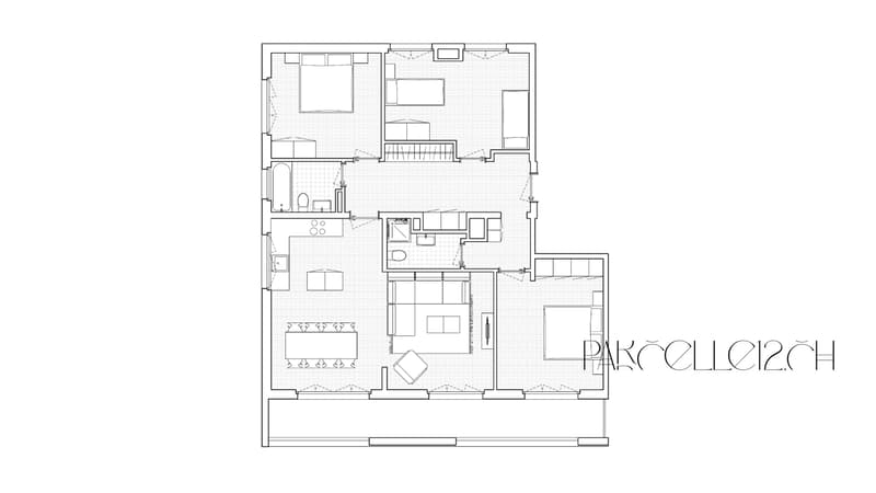 Moderne 4.5-Zimmer-Wohnung - appartement moderne 4.5 pièces (13)