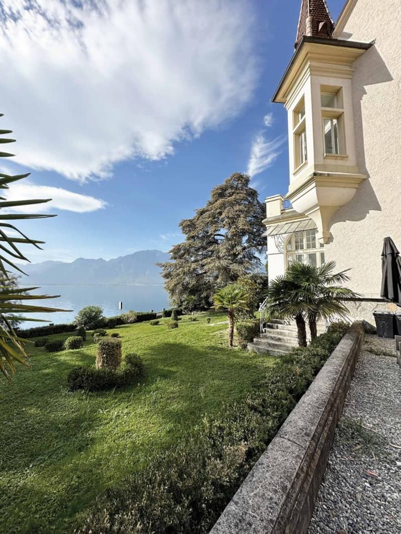 Magnifique château, vue imprenable sur le lac à Montreux | homegate.ch
