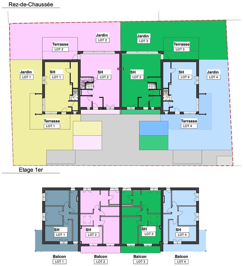 VILLAS CONTIGÜES EN PPE AU BORD DU LAC ! (4)