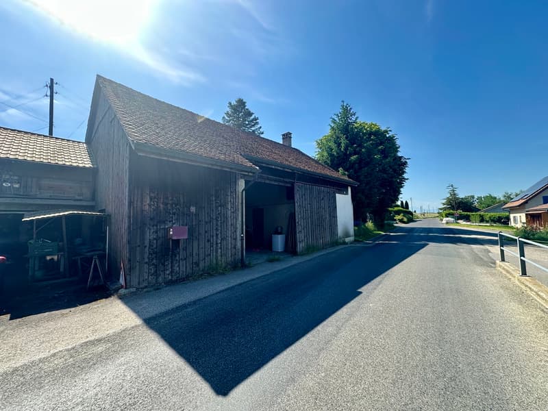 Grange à rénover avec fort potentiel de transformation - Vulliens (1)