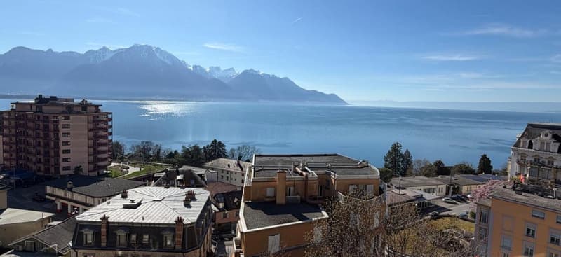 Magnifique appartement de 4 pièces avec vue sur les montagnes à Territet (1)
