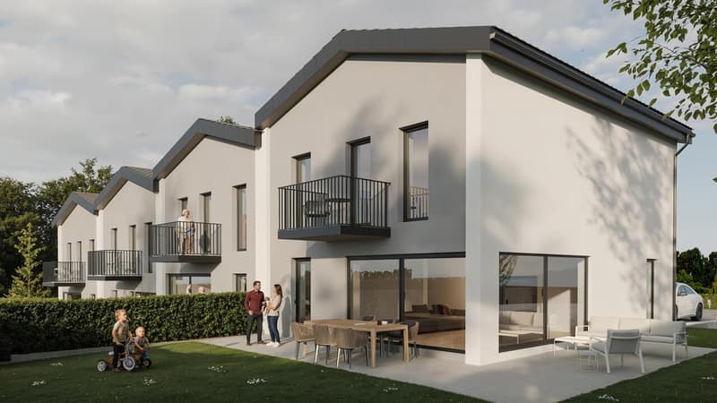 Gletterens à vendre  Villa contigüe de 5,5 pces LIVRAISON AUTOMNE 2026 (2)