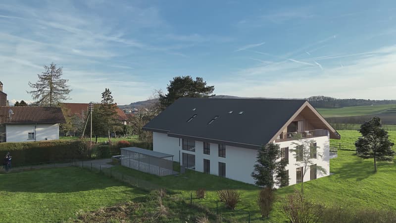 Estavayer / Frasses Dernier appartement de 3,5 pces Rez - jardin 83 m2 (4)