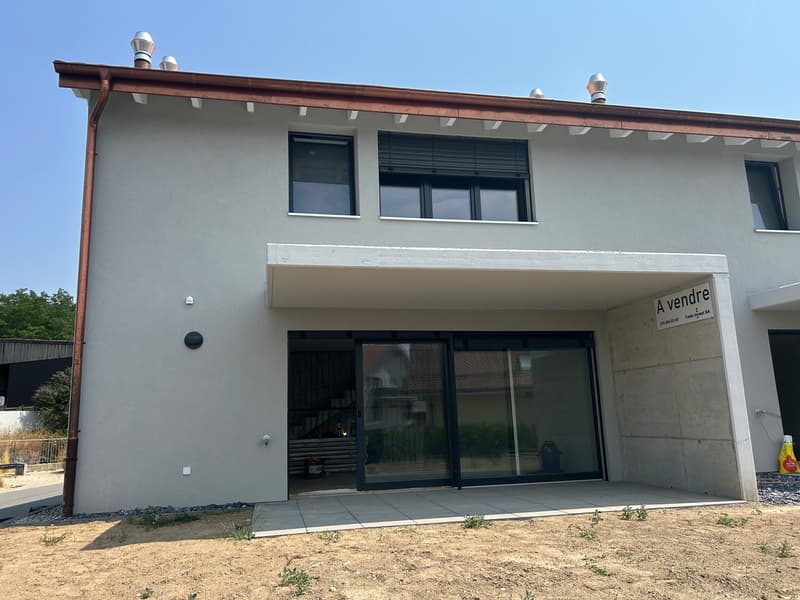 CORCELLES A VENDRE VILLA CONTIGÜE DE 5,5 PCES DISPONIBLE DE SUITE (4)