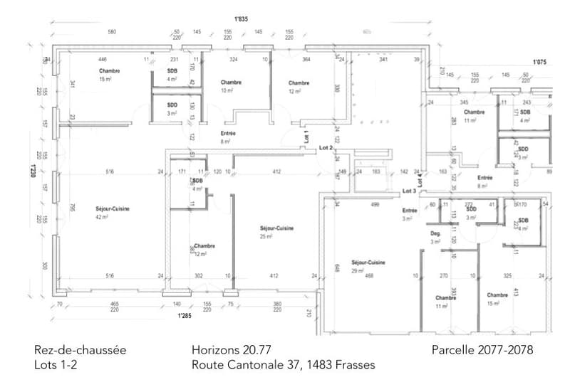 Estavayer / Frasses Dernier rez-jardin de 4,5 pces Terrain de 320 m2 (4)
