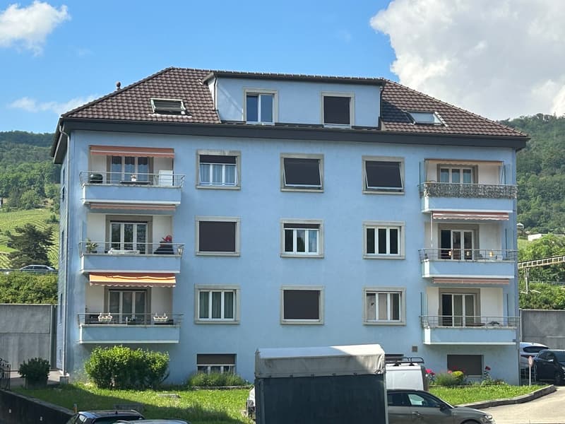 Le Landeron À louer attique de 3.5 pièces Disponible de suite (3)