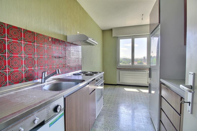 Spacieux appartement familial avec beau potentiel (4)