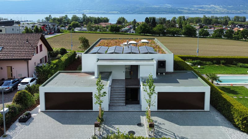 Cheyres, à vendre, magnifique attique de 190 m2 avec vue sur le lac ! (2)