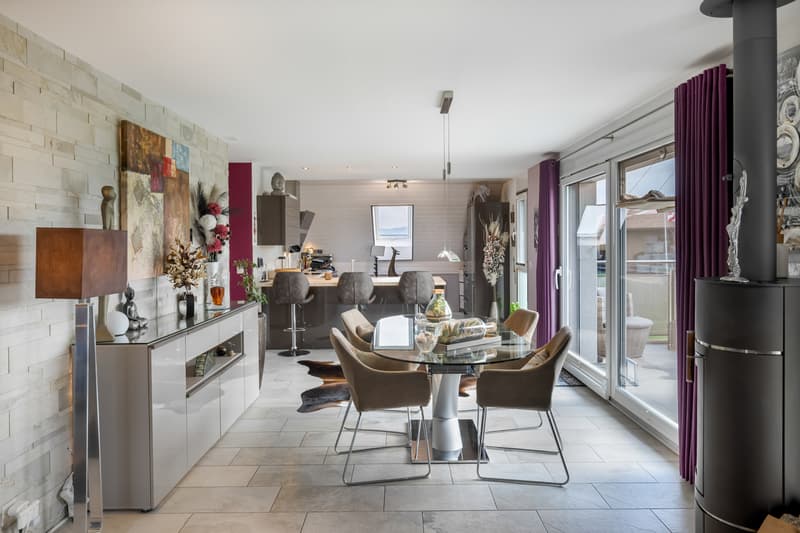 Immobilie in Sugnens - Sugnens,zuverkaufen,5.5-Zimmer-Wohnung,Attika,140m2mitAussicht - Bild 2