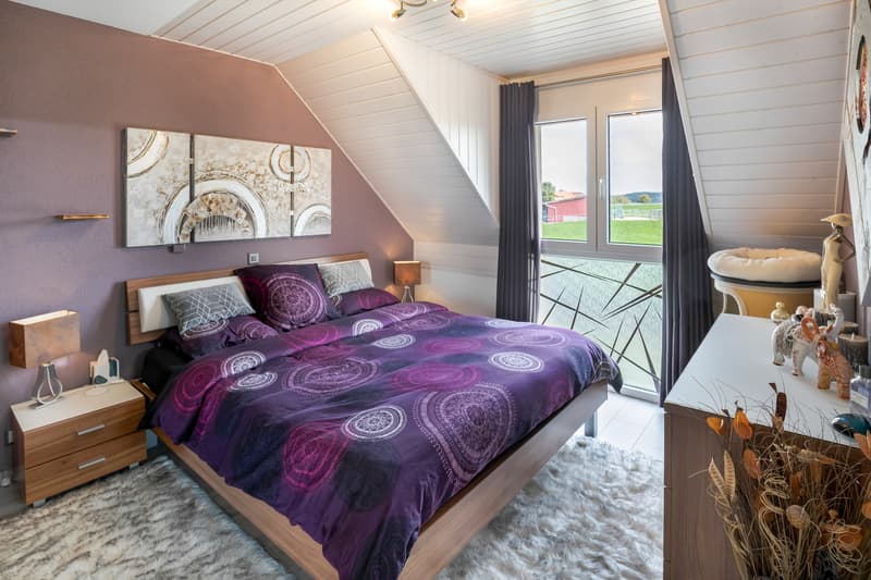 Immobilie in Sugnens - Sugnens,zuverkaufen,5.5-Zimmer-Wohnung,Attika,140m2mitAussicht - Bild 7