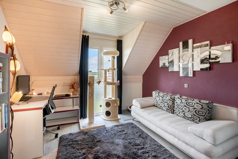 Immobilie in Sugnens - Sugnens,zuverkaufen,5.5-Zimmer-Wohnung,Attika,140m2mitAussicht - Bild 8