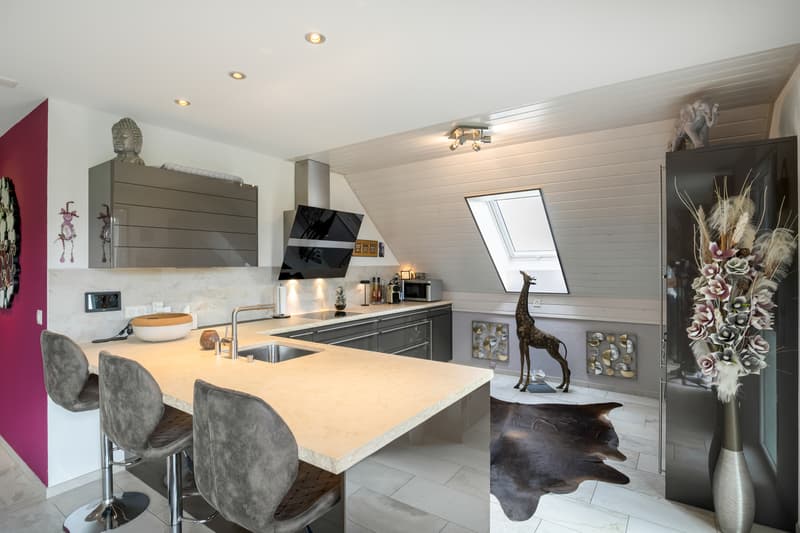 Immobilie in Sugnens - Sugnens,zuverkaufen,5.5-Zimmer-Wohnung,Attika,140m2mitAussicht - Bild 3