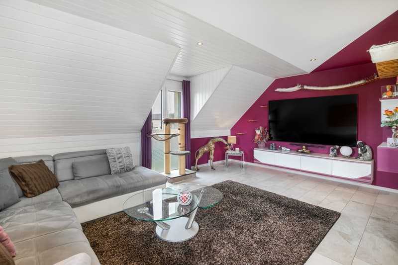 Immobilie in Sugnens - Sugnens,zuverkaufen,5.5-Zimmer-Wohnung,Attika,140m2mitAussicht - Bild 6