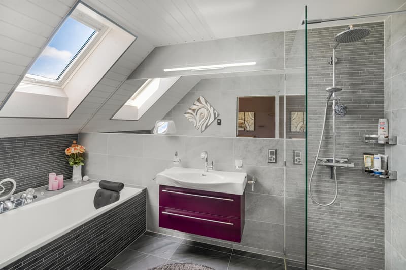 Immobilie in Sugnens - Sugnens,zuverkaufen,5.5-Zimmer-Wohnung,Attika,140m2mitAussicht - Bild 9