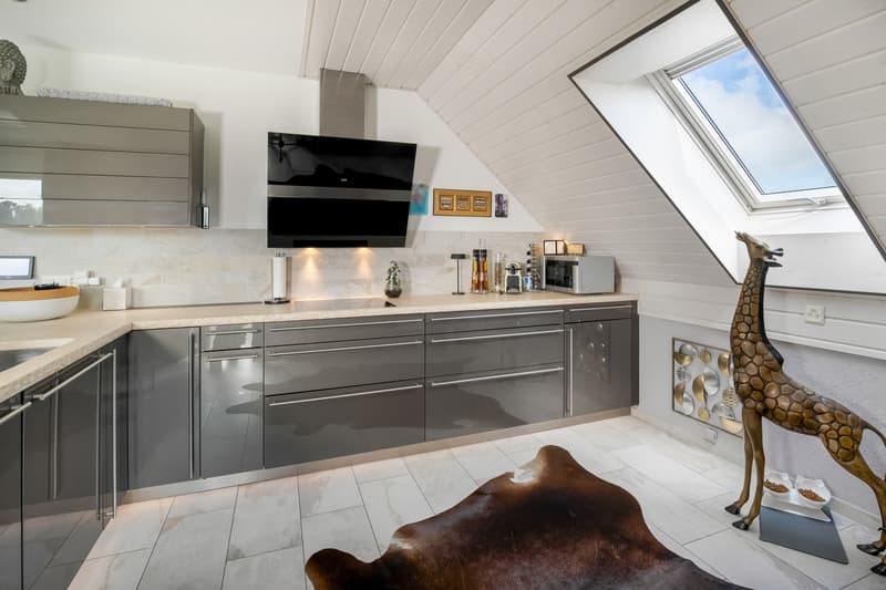 Immobilie in Sugnens - Sugnens,zuverkaufen,5.5-Zimmer-Wohnung,Attika,140m2mitAussicht - Bild 4