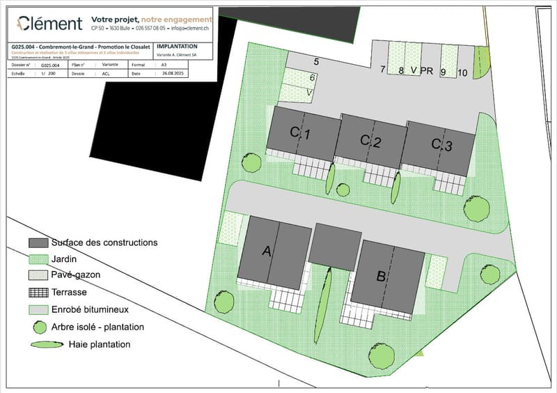 LES VILLAS DU GRAND PRÉ  Villa individuelle 5.5 pièces - Lot A (8)