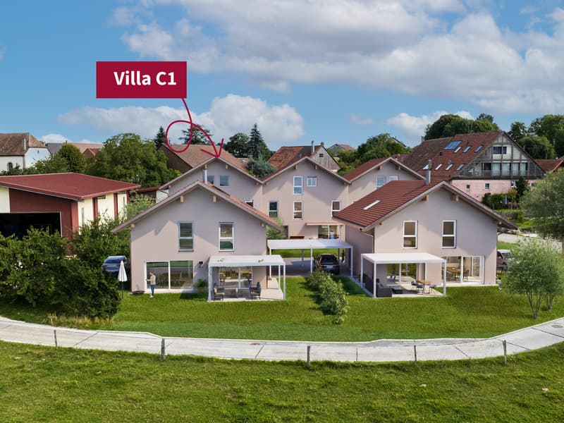 LES VILLAS DU GRAND PRÉ Villa contiguë en PPE 4.5 pièces - Lot C1 (10)