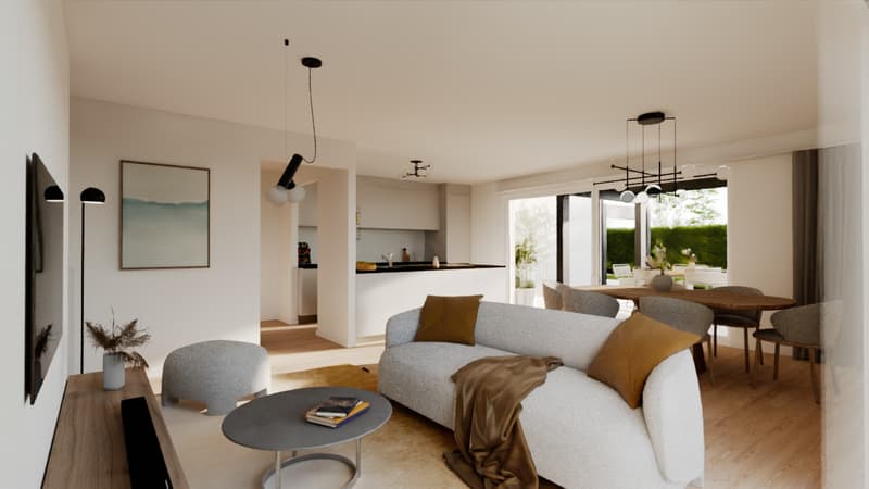 Font, à vendre, villa mitoyenne de 5.5 pièces, 125m2, terrain de 400m2 (4)
