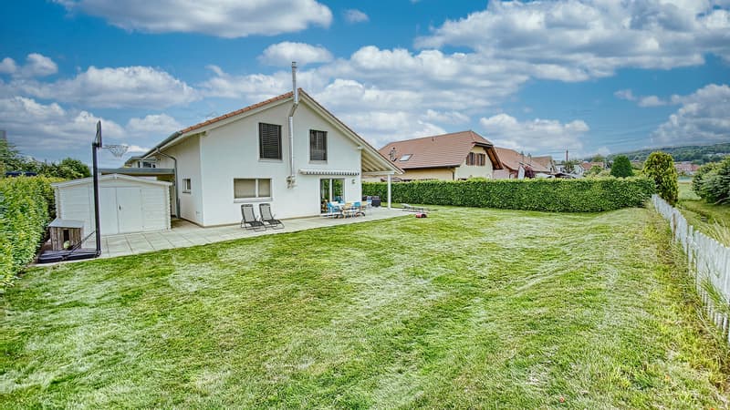 Domdidier, à vendre, villa individuelle de 155 m2, terrain de 726 m2 (2)