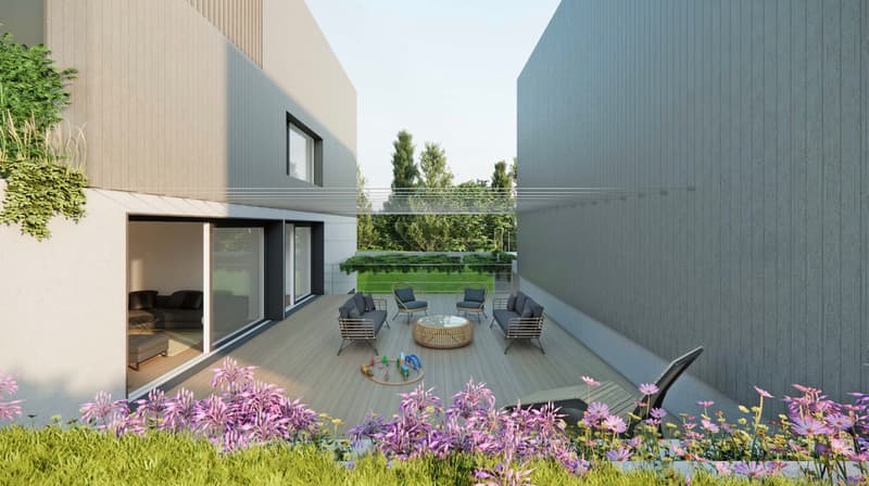 St-Aubin, à vendre, villa mitoyenne de 148 m2, terrain de 375 m2 (5)