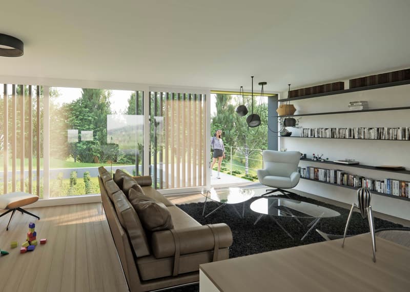 St-Aubin, à vendre, villa mitoyenne de 148 m2, terrain de 413 m2 (2)