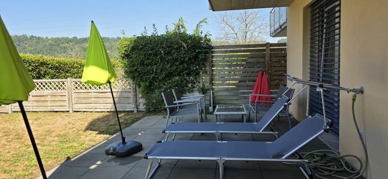 Appartement au rez de chaussée avec jardin (2)