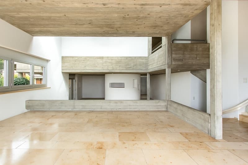 Erdgeschoss: Wohnen / Rez-de-chaussée: salon