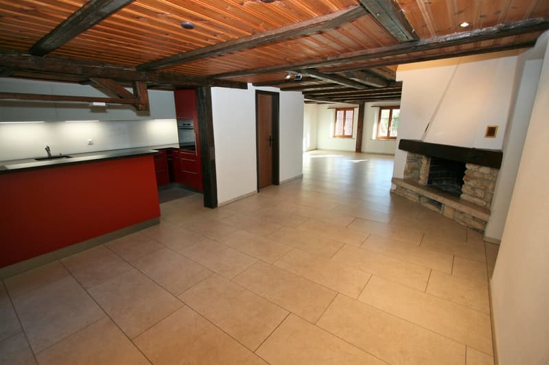 Essbereich / Küche / Cheminée