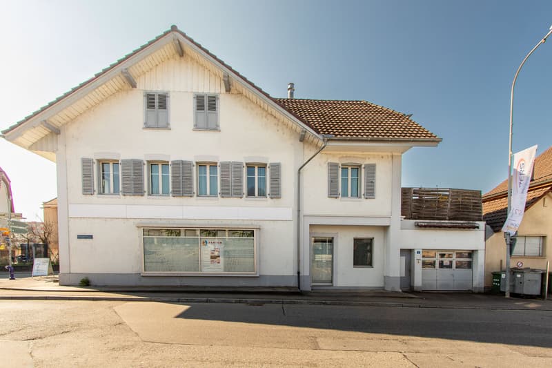 Nordfassade / Hauseingang / Façade nord / entrée de la maison