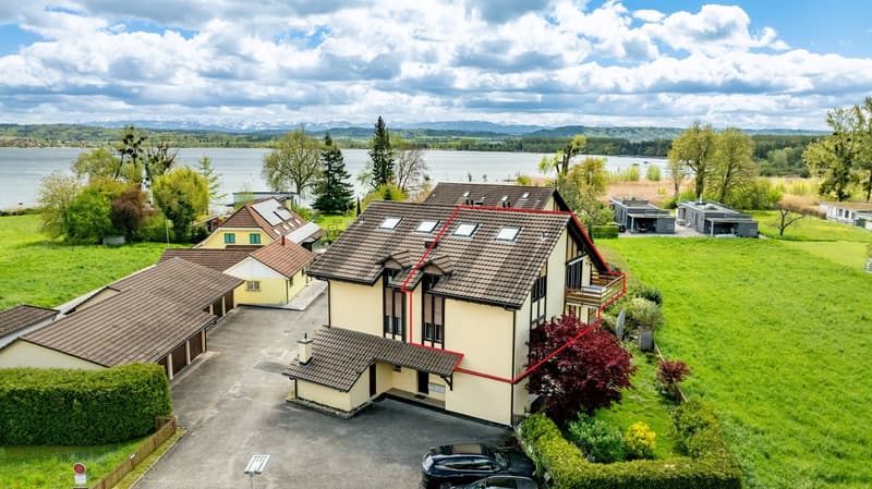 Drohnenaufnahme / Image de drone