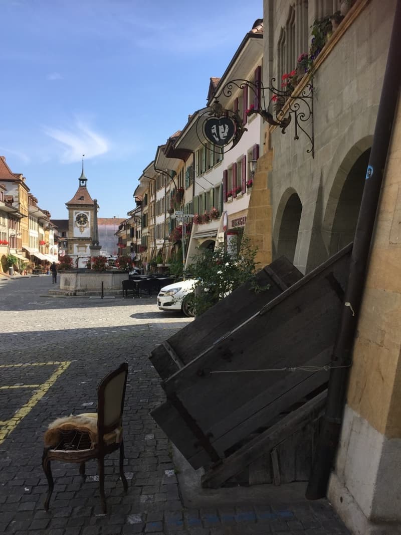 Hauptgasse Murten / Rue principale Morat