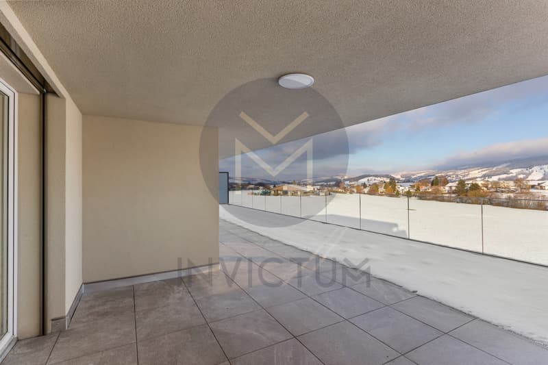 Attique d'exception à Riaz - Terrasse 67 m² & vue panoramique (2)