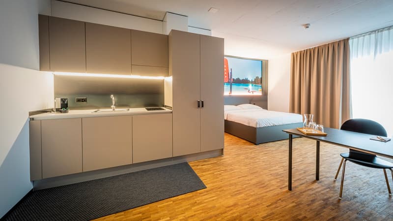 NEU – Geräumiges Deluxe Studio mit Hotelservices in Bern – ca. 31 m² (8)