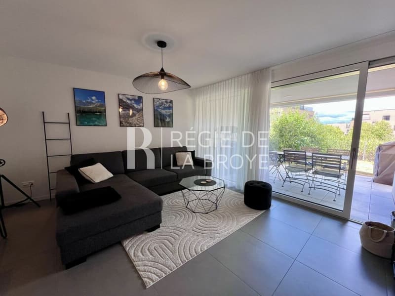 Appartement de 3.5 pièces au rez à Estavayer-le-Lac (4)