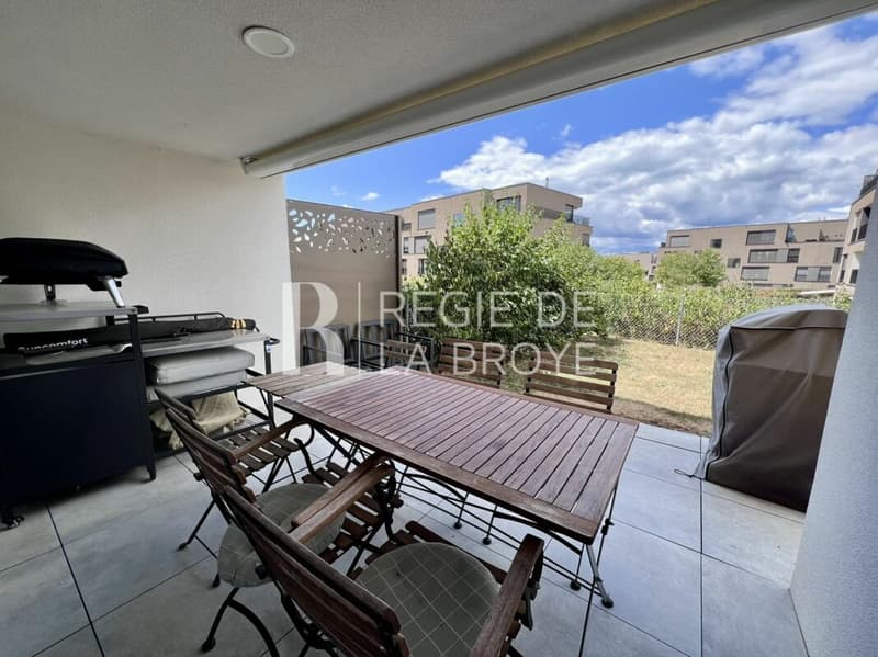 Appartement de 3.5 pièces au rez à Estavayer-le-Lac (2)