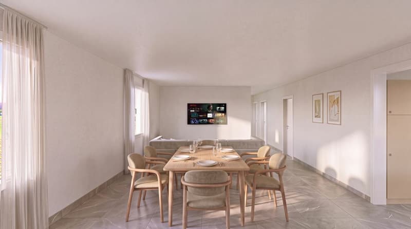Nouveau quartier résidentiel à Frasses - Appartements neufs de 4.5 pièces (2)
