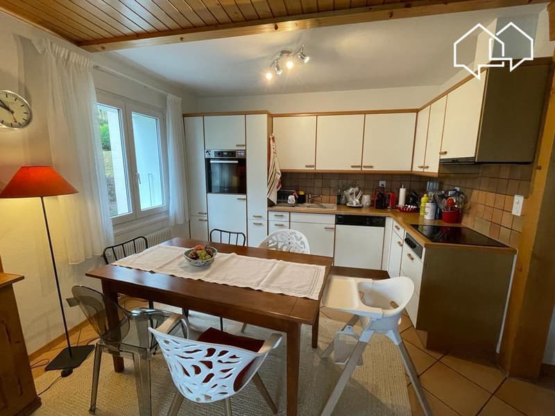 Appartement 1er étage - cuisine meublée virtuellement