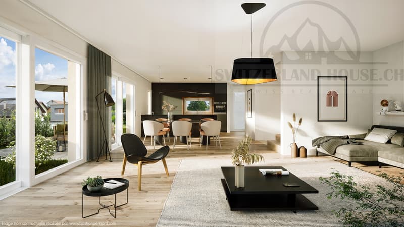 Splendides villas individuelles proche lac et commodités à Gletterens (4)
