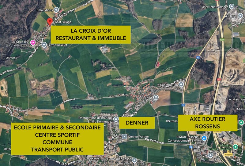 Immeuble de rendement à Posat proche nature et commodité (13)