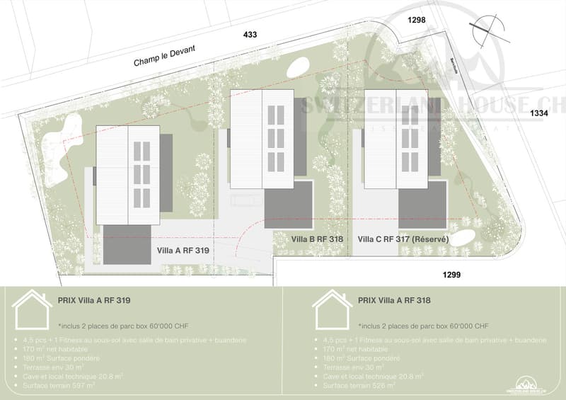 Magnifique villa individuelle neuve de 5.5 pcs avec grand jardin à Lovens (12)