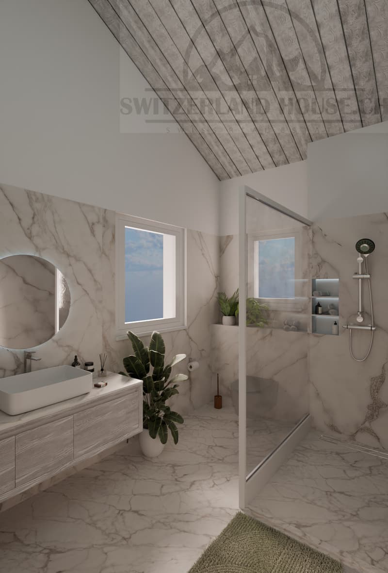 Magnifique villa individuelle neuve de 5.5 pcs avec grand jardin à Lovens (12)