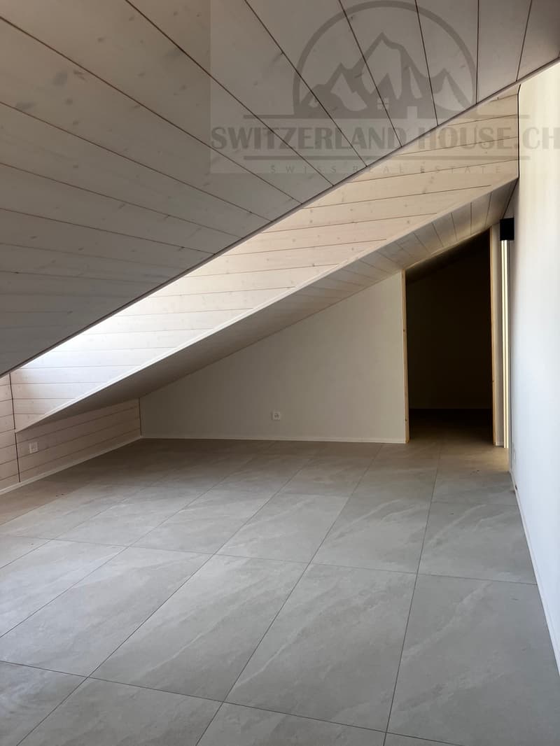 Magnifique attique 4,5 pcs avec cachet à Ecuvillens (13)