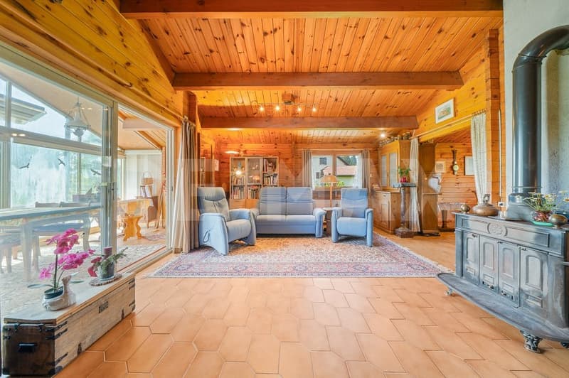 A 5 min. de Vaulruz: maison chalet sur une parcelle de 1'198 m² (4)