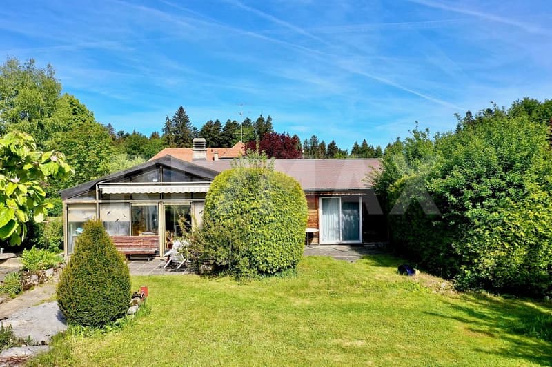A 5 min. de Vaulruz: maison chalet sur une parcelle de 1'198 m² (2)