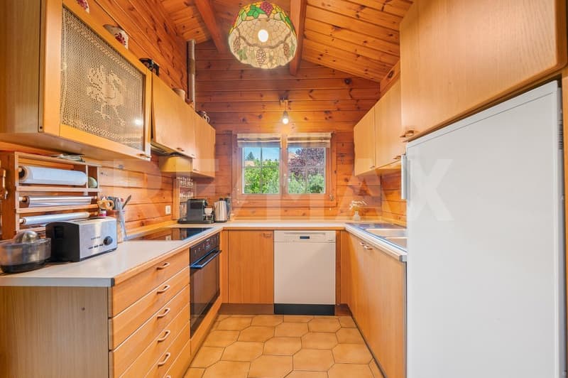A 5 min. de Vaulruz: maison chalet sur une parcelle de 1'198 m² (9)