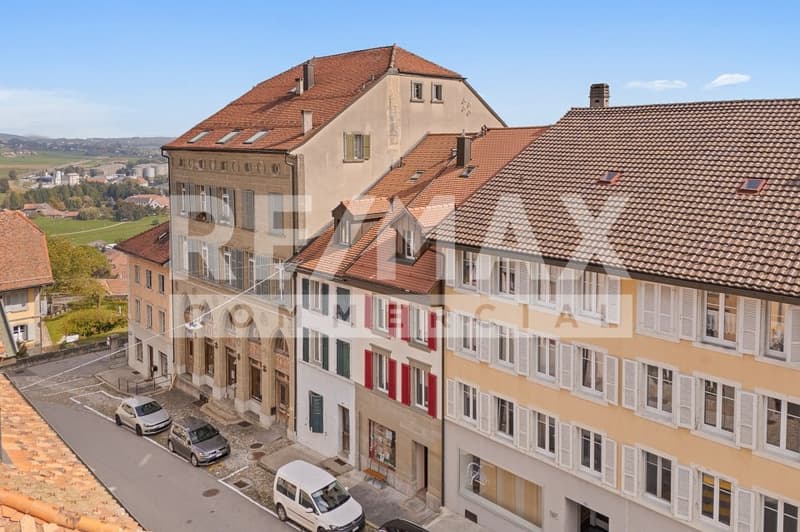 Vivre et travailler au même endroit, au centre de Romont (1)