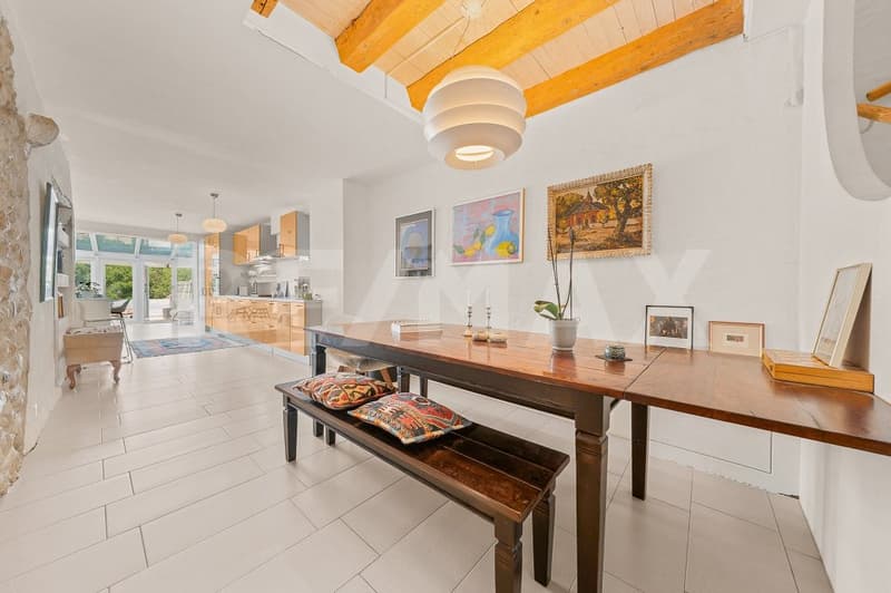 Au centre du village: appartement de 207 m² habitables, 5,5 pièces (6)