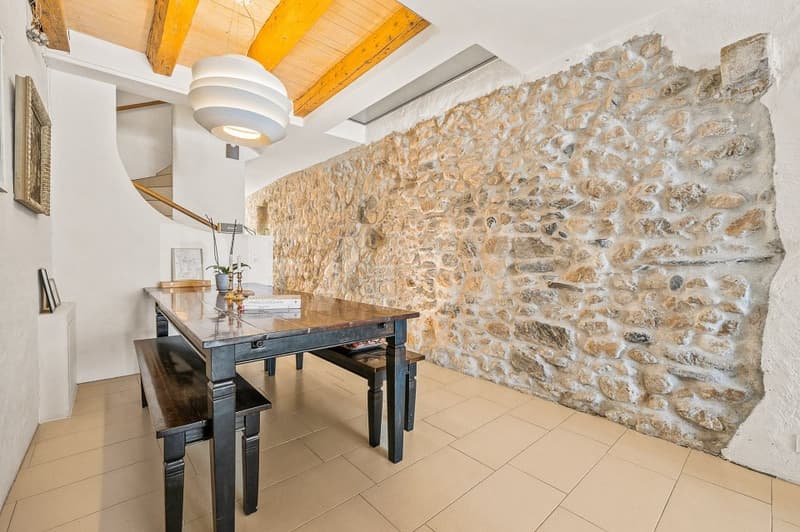 Au centre du village: appartement de 207 m² habitables, 5,5 pièces (5)