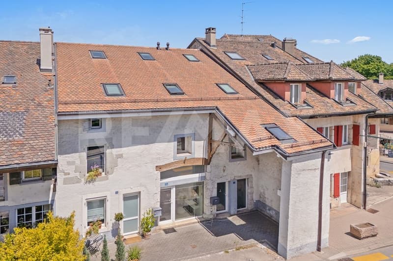Au centre de Genolier: 5,5 pièces - 207 m² habitables au centre de Genolier (1)