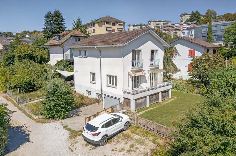 Aux portes de Lausanne: villa familiale avec jardin (1)